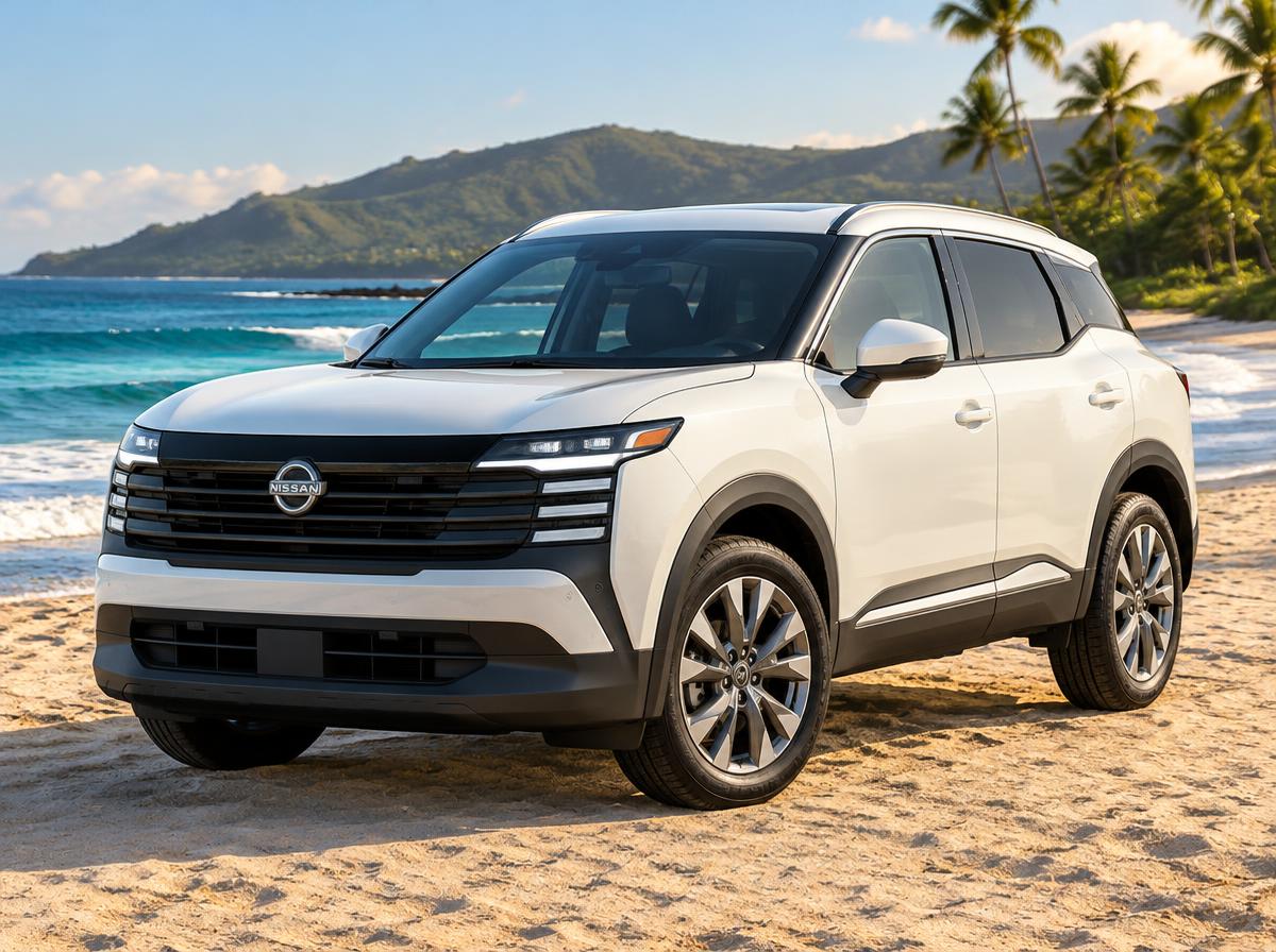 Nissan Kicks in Aspen White